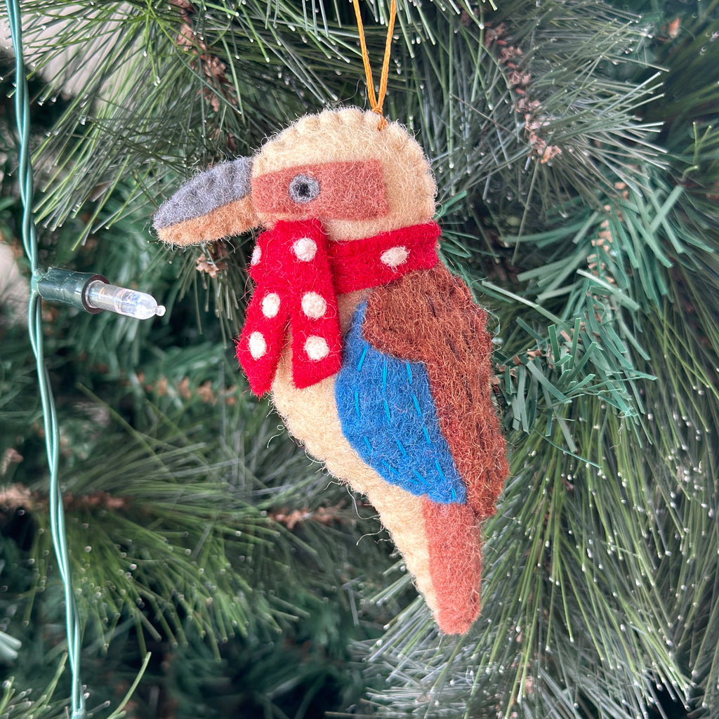 Kookaburra Christmas tree decoration - Pashom