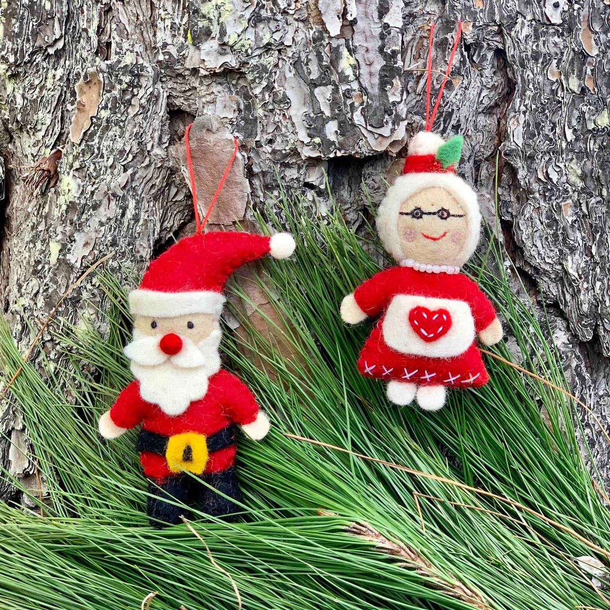 Mr & Mrs Claus Christmas Decoration - Pashom