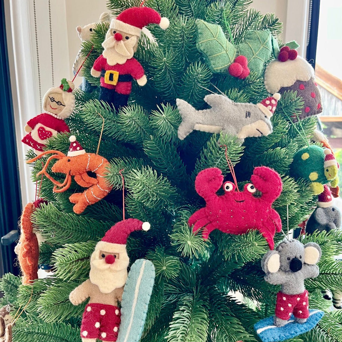 Mr & Mrs Claus Christmas Decoration - Pashom