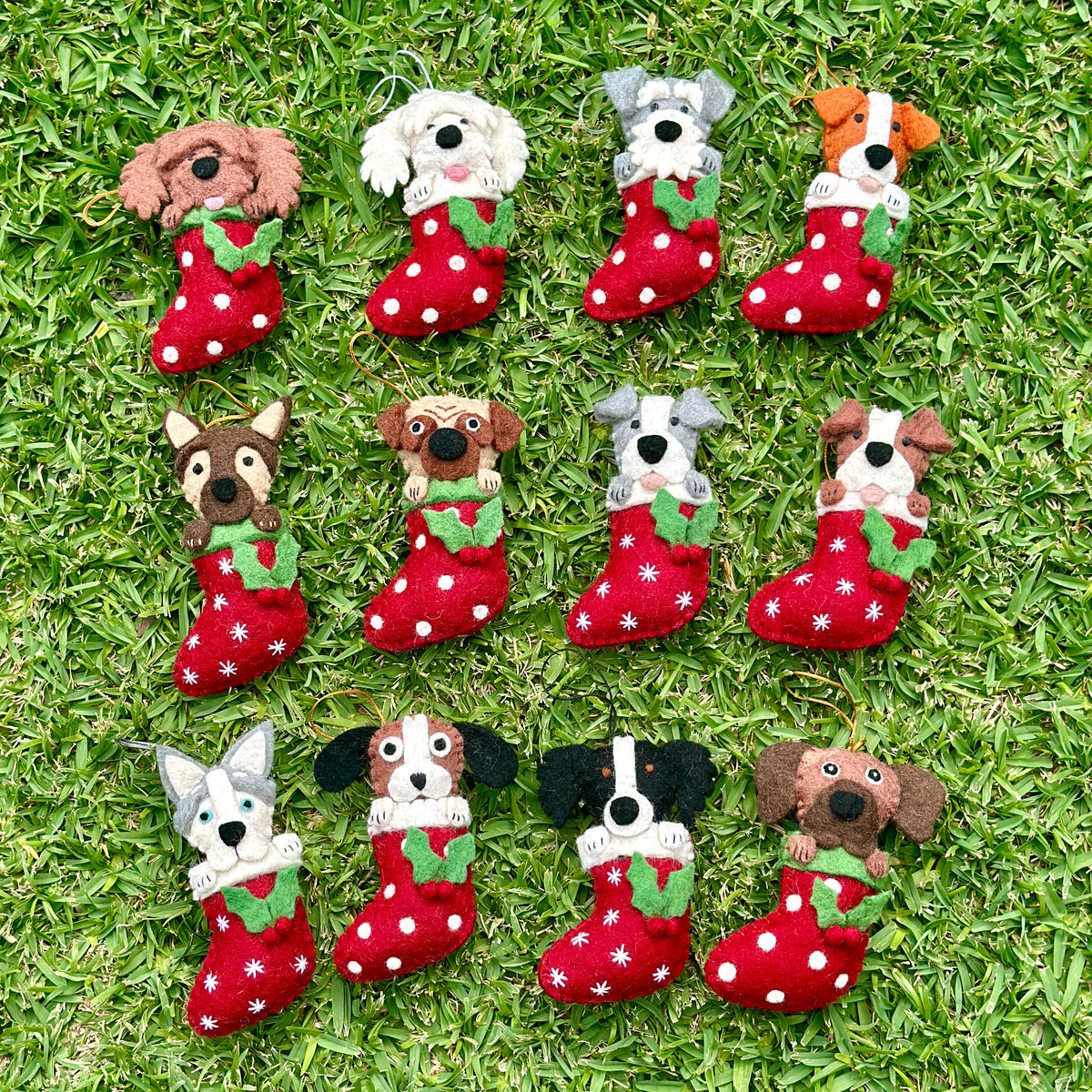 Jack Russel Christmas decoration