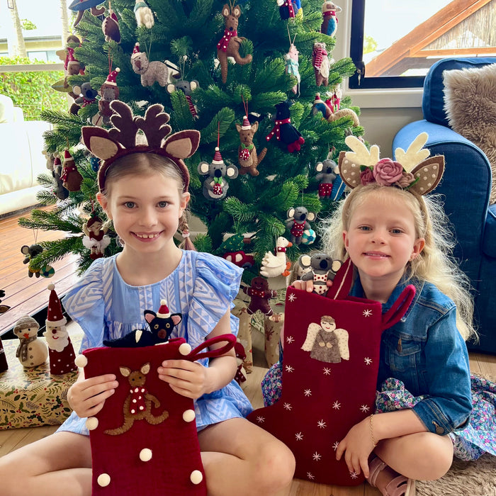 Christmas stocking with sweet Koala ballerina - Pashom