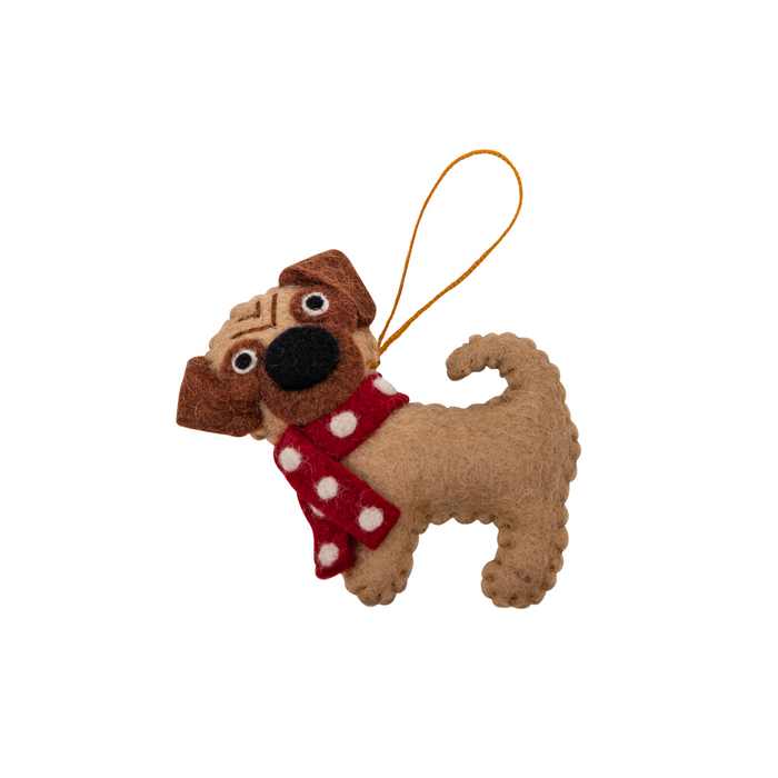 Pashom Christmas pug decoration - Pashom
