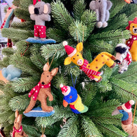 Christmas African Animal decorations - individual - Pashom