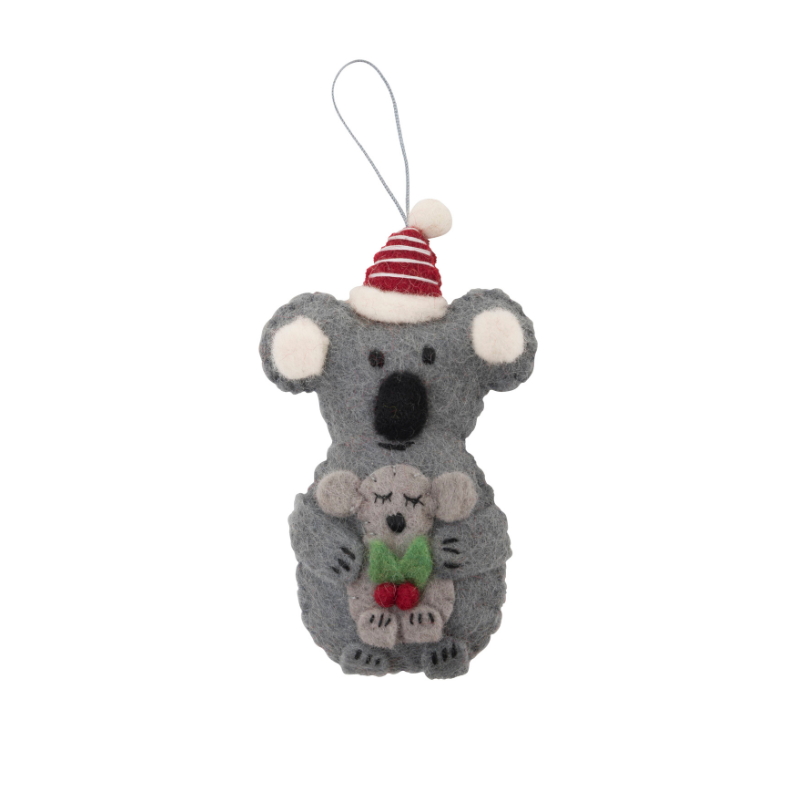 Christmas Koala with baby - Pashom