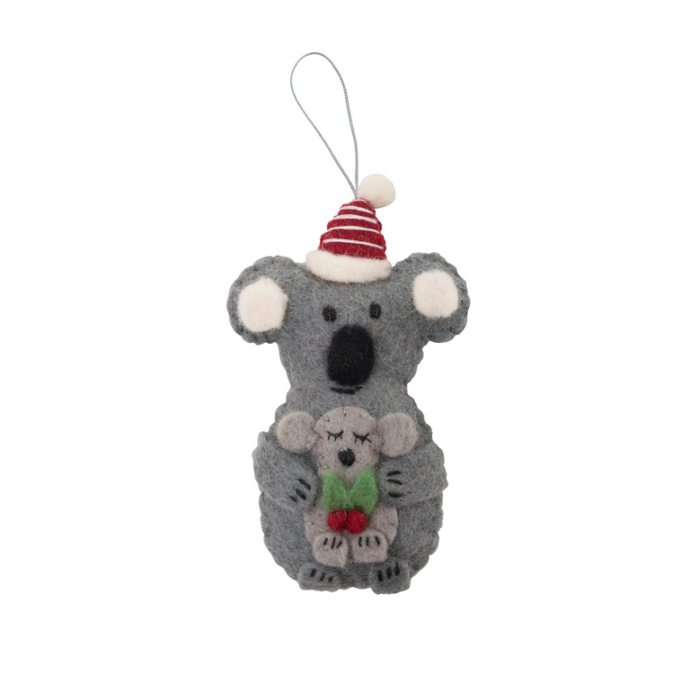 Christmas Koala with baby - Pashom