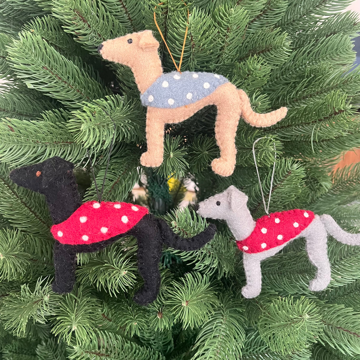 Christmas Greyhound Decorations | Pashom dogs - Pashom