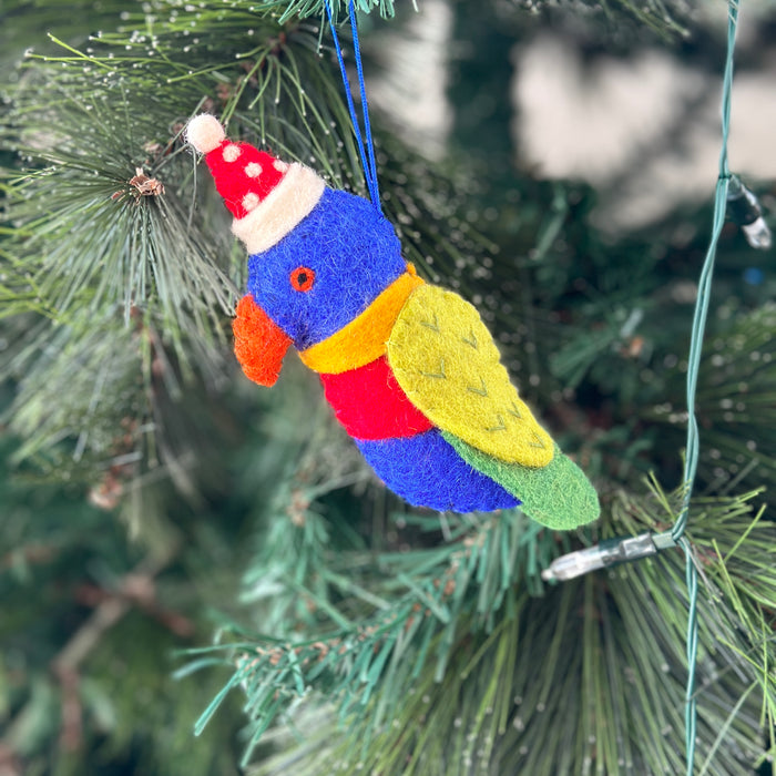 Lorikeet Christmas Decoration