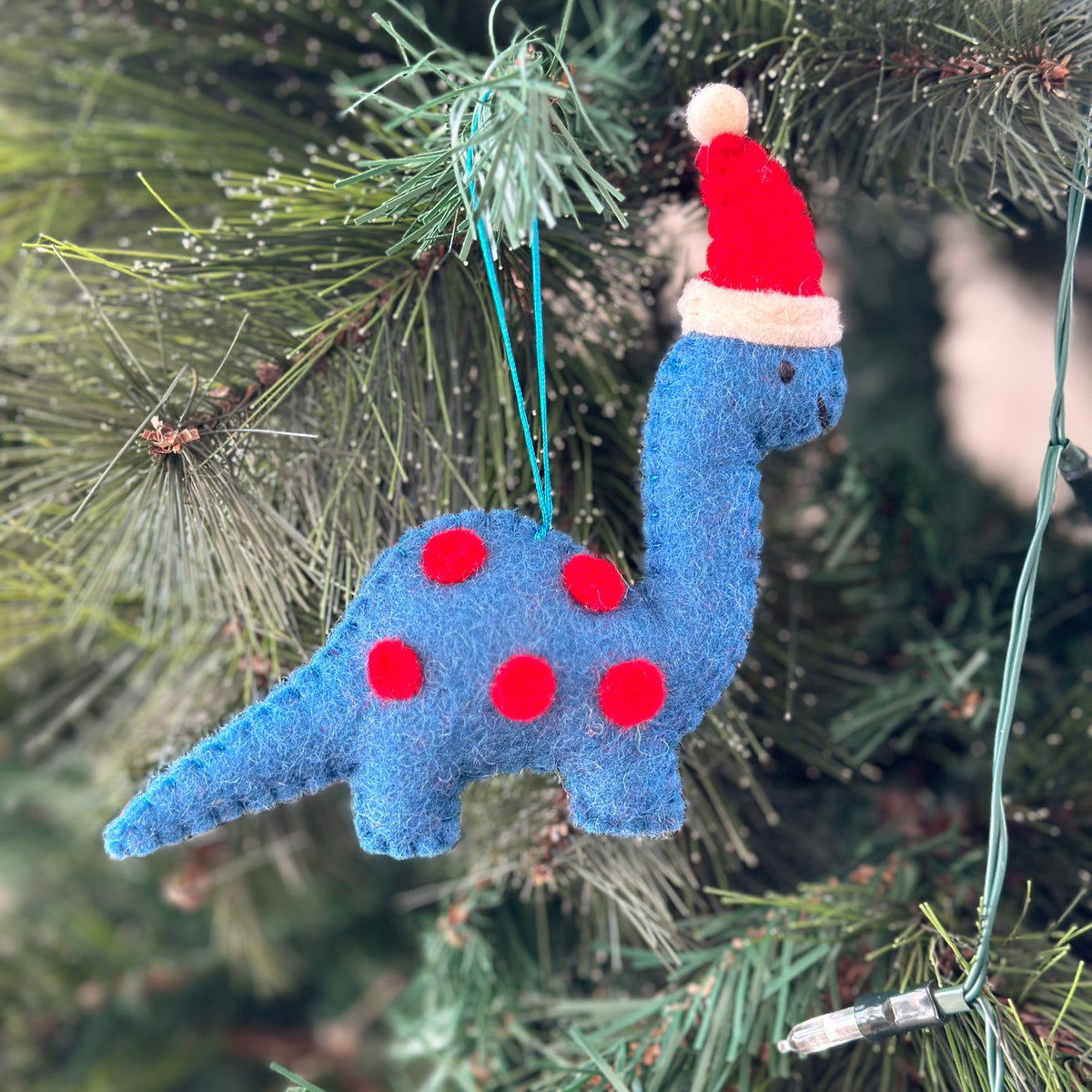 Brachiosaurus Christmas Dinosaur - Pashom