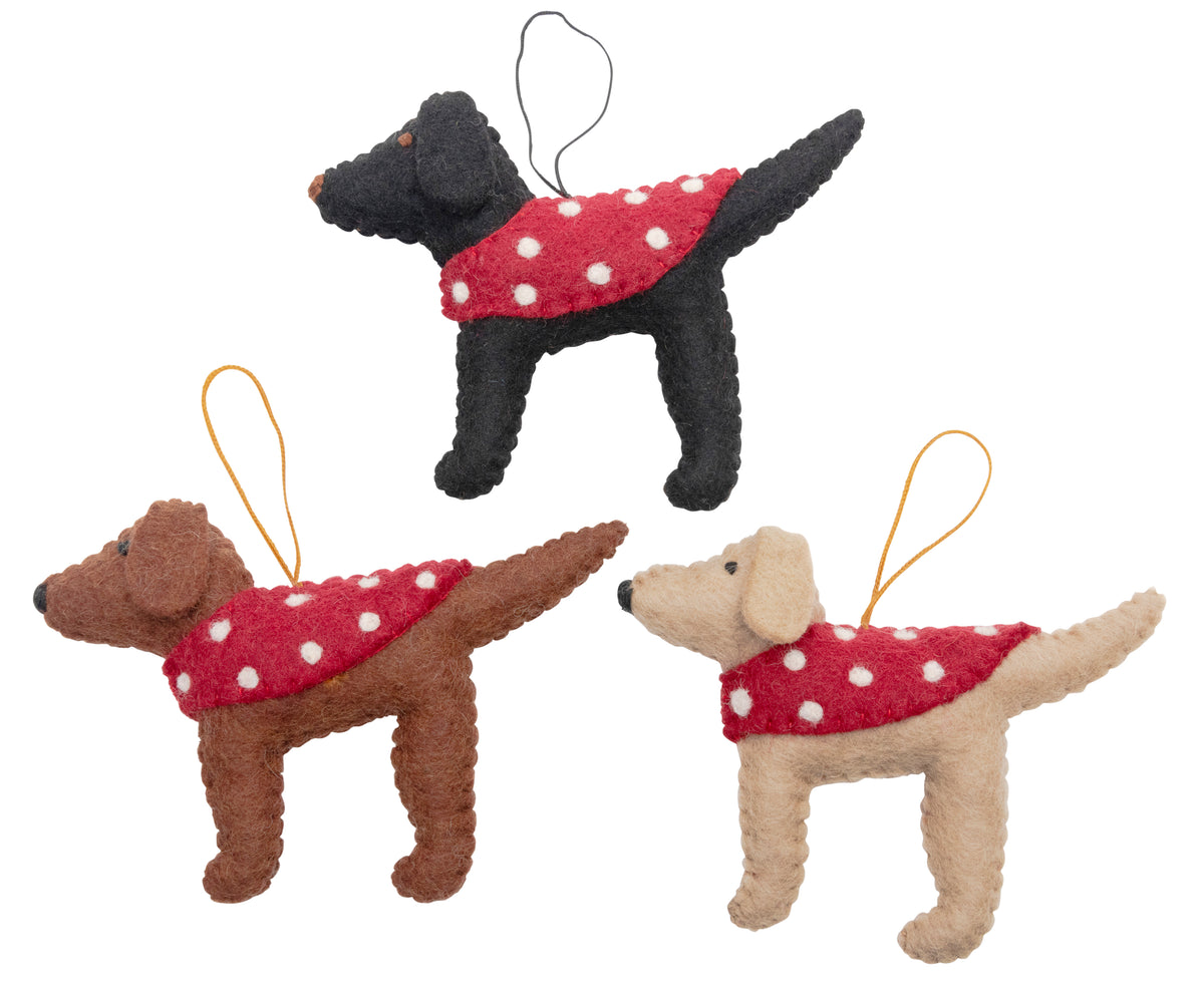 Labrador Christmas decorations - Pashom