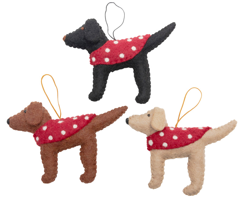 Labrador Christmas decorations - Pashom