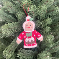 Mr and Mrs Claus in Christmas sweaters - Pashom