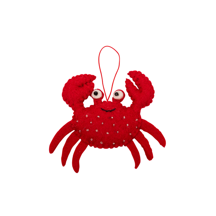 Christmas Crab Decoration