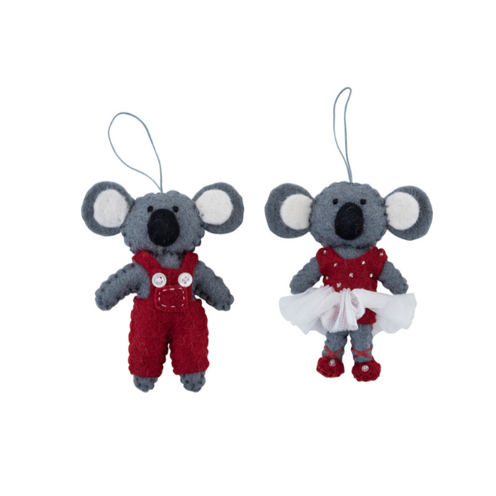 Christmas Koalas in festive outfits - Pashom