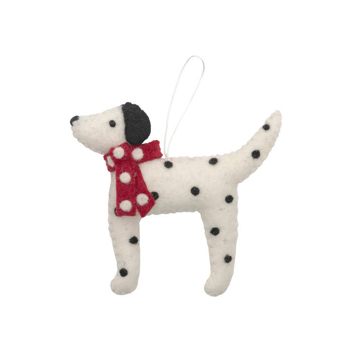 Dalmatian Christmas decoration