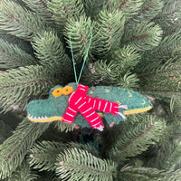 Crocodile Christmas Decoration  | Quirky Christmas - Pashom