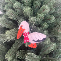 Christmas Pelican Decoration | Beach Christmas - Pashom