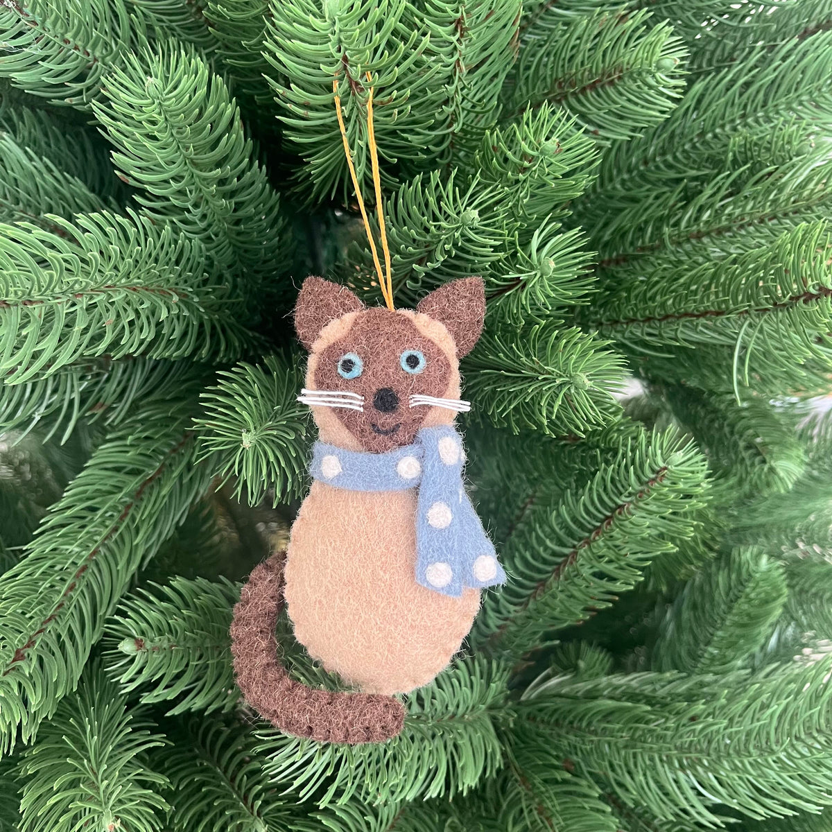 Siamese Cat Christmas Decoration - Pashom