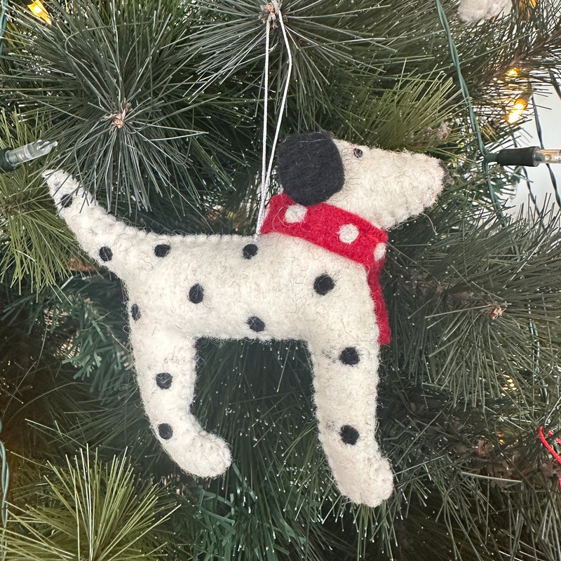 Dalmatian Christmas decoration