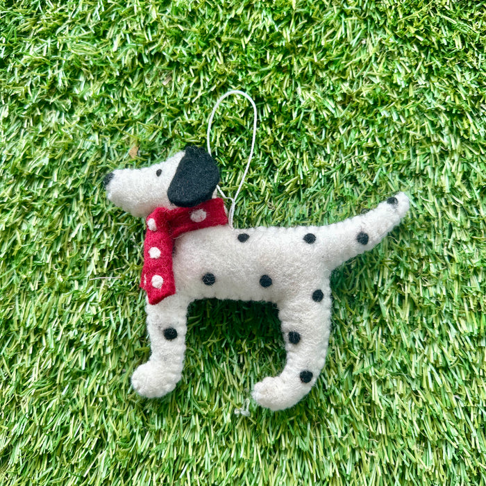 Dalmatian Christmas decoration