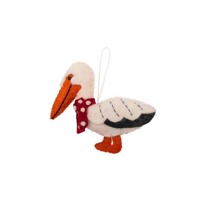 Christmas Pelican Decoration