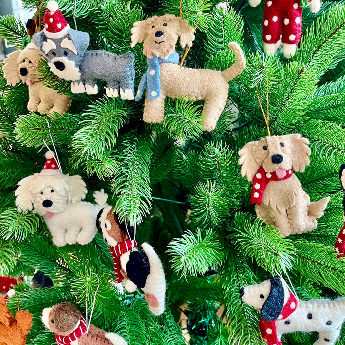 Christmas Labradodle decoration