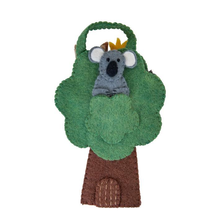 Australian Animal Finger Puppet Play Bag - Pashom