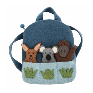Australian Animal finger puppet Backpack - Pashom