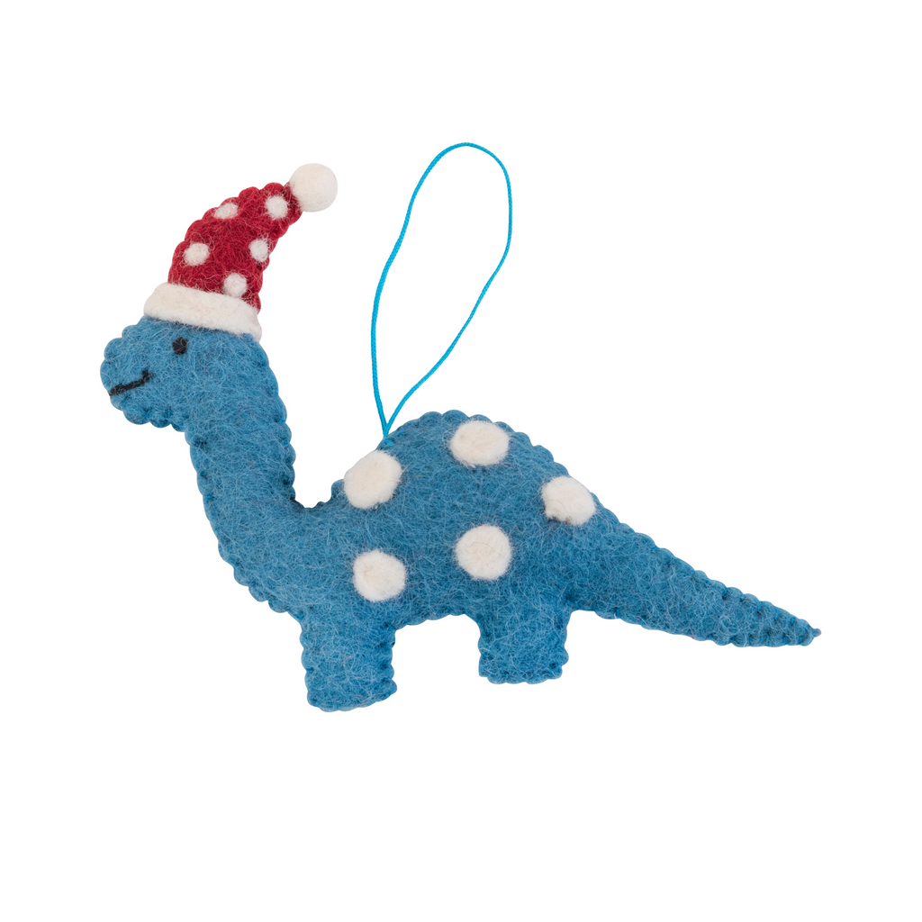 Blue Christmas Dinosaur - Pashom