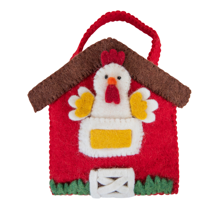 Farmyard Finger Puppet Play Bag - Pashom