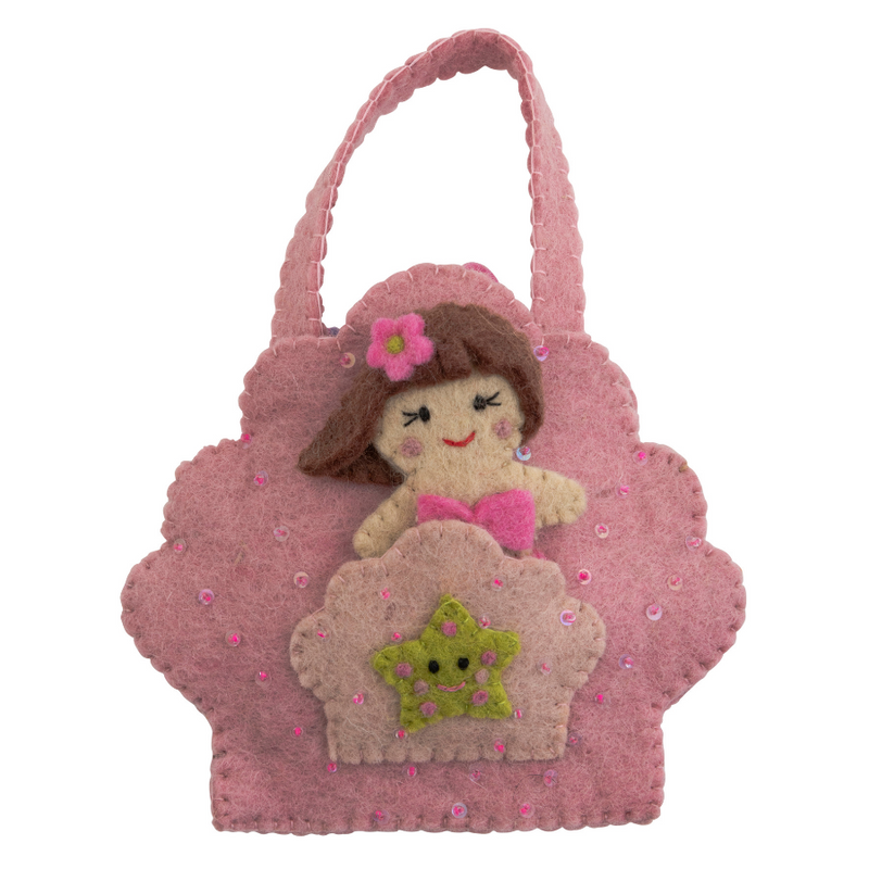 Mermaid Finger Puppet Play Bag - Pashom