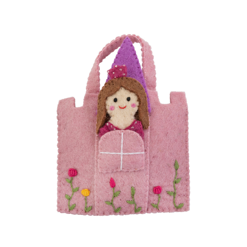 Princess Finger Puppet Play Bag - Pashom