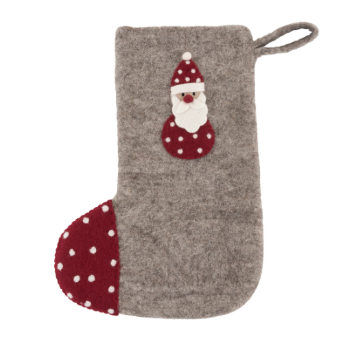 Pashom Santa Christmas Stocking