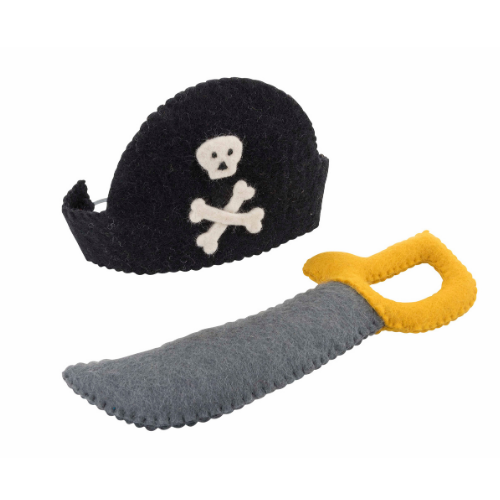 Pirate Captain Mask and Sword Set - Pashom