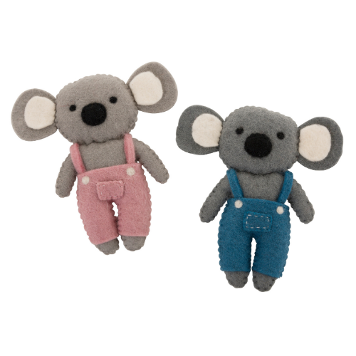 Sweet koala dolls in overalls - Pashom