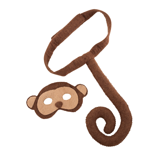 Monkey Mask and Tail Set - Pashom