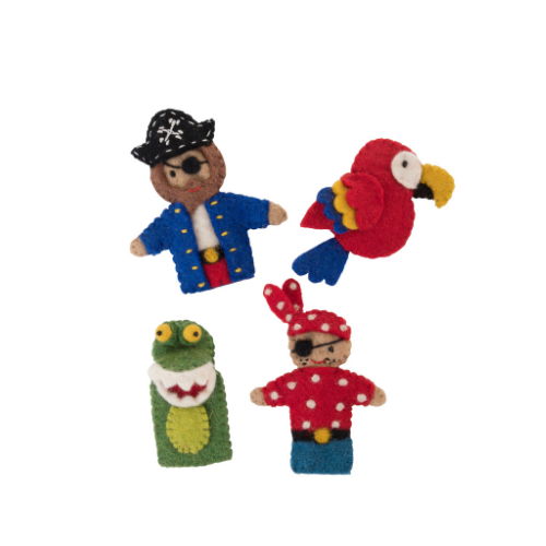Pirate Finger Puppet Set - Pashom