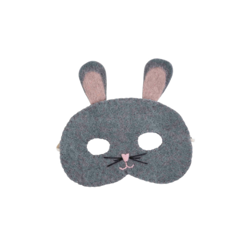 Grey bunny eye mask - Pashom